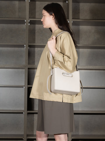 Parsel East West Tote, Small, Optic