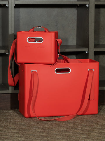 Parsel East West Tote, Small, Priority