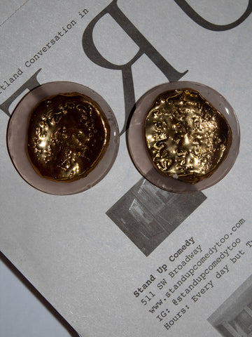 Perfume Studio Gold Coin Earrings