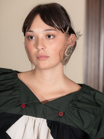 Perfume Studio Rubber Spiral Earrings