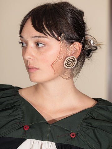 Perfume Studio Rubber Spiral Earrings