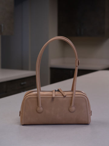 Marge Sherwood Soft Boston EW Bag, French Beige - Stand Up Comedy