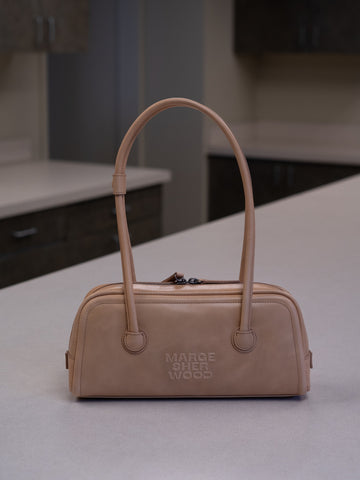 Marge Sherwood Soft Boston EW Bag, French Beige - Stand Up Comedy