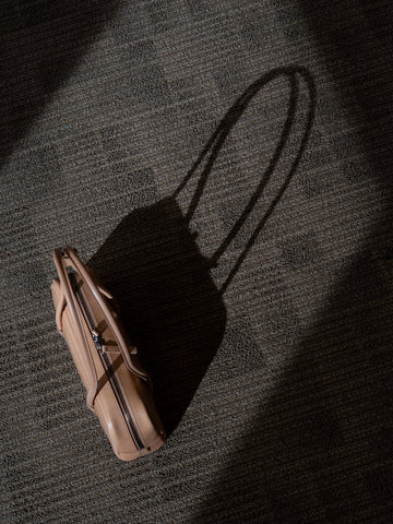 Marge Sherwood Soft Boston EW Bag, French Beige - Stand Up Comedy