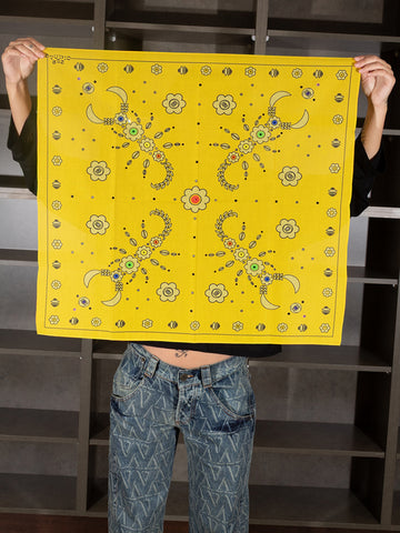 Studio 528 Scorpi-Yo! Cotton Bandana, Lemon - Stand Up Comedy