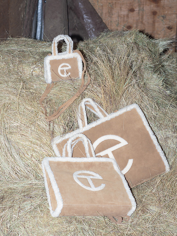 Brown Telfar Ugg Bag Telfar Ugg Medium Bag $250