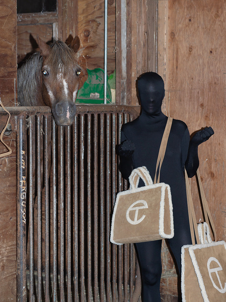 UGG x Telfar Medium Shopper, Chestnut Stand Up Comedy