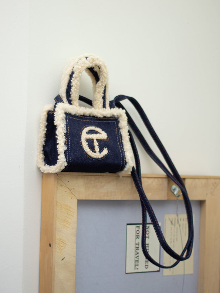 UGG x Telfar Small Shopper, Denim at Stand Up Comedy