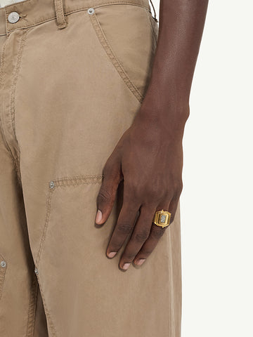 Timex x MM6 Maison Margiela T80 Ring Watch, Gold