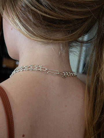 Vanya Sundari Link Necklace, Short (Skinny)
