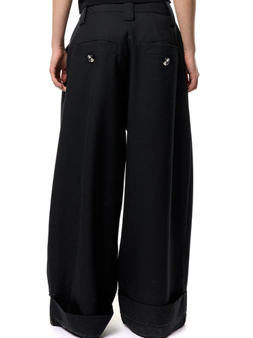 Vaquera Baby Trousers, Black - Stand Up Comedy