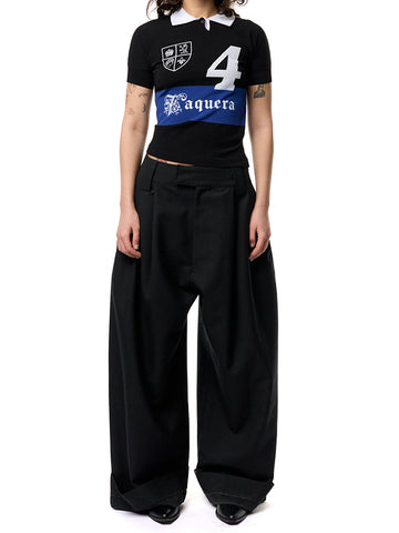 Vaquera Baby Trousers, Black - Stand Up Comedy