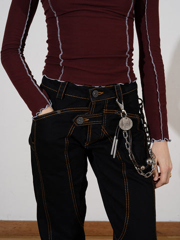 Six95 Souvenir Wallet Chain
