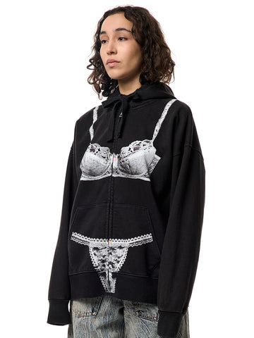 Vaquera Trompe L'Oeil Zip Hoodie - Stand Up Comedy