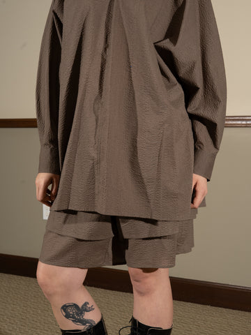Lauren Manoogian Pebbled Shorts, Bark - Stand Up Comedy