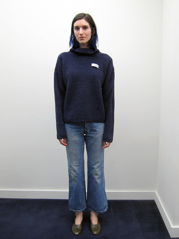 Atelier E.B. Lilly Jumper, Navy - Stand Up Comedy