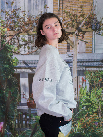 Bless Multicollection III Sweater, Heather Grey
