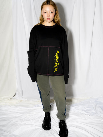 Eckhaus Latta Lapped Long Sleeve, Novel Limo - Stand Up Comedy