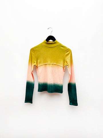 Eckhaus Latta Lapped Baby Turtleneck, Sunset - Stand Up Comedy