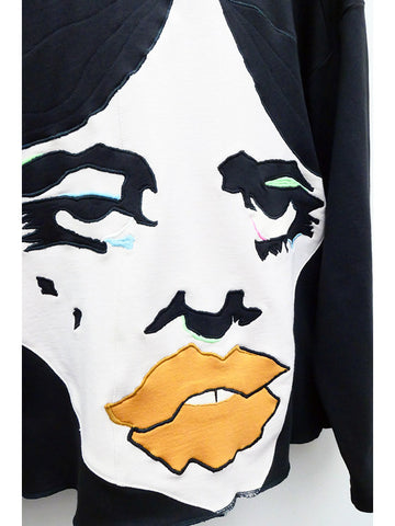 Francesca Longo Face Sweatshirt No. 4