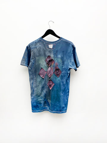 Frankie Krupa Vahdani Tie-Dye Rug Quilt T-Shirt, Short Sleeve