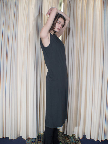 Gabriela Coll No. 192 Sleeveless T-Shirt Dress, Black