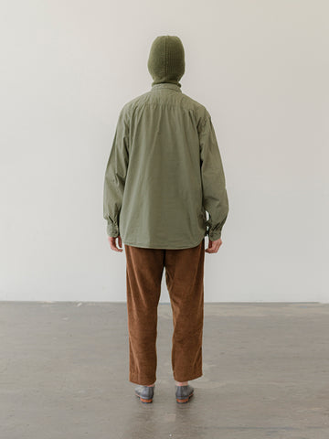 Kapital Broad Cloth Anorak Shirt, Khaki - Stand Up Comedy