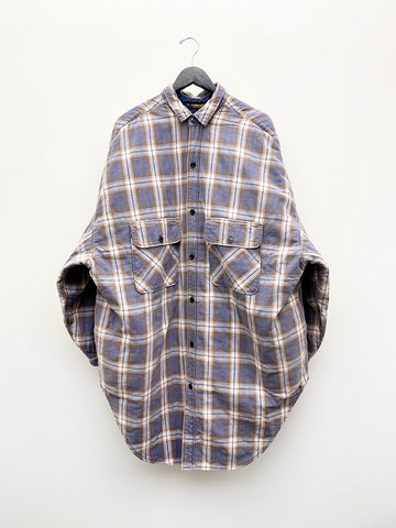 Kapital Flannel Check x Quilting Shirt Coat
