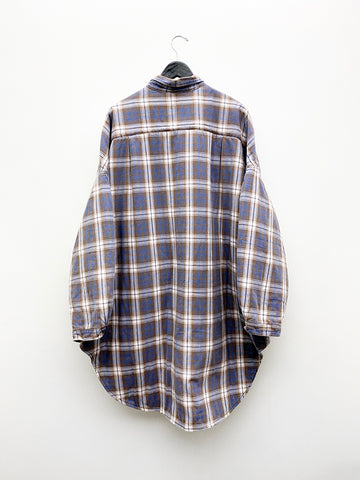 Kapital Flannel Check x Quilting Shirt Coat