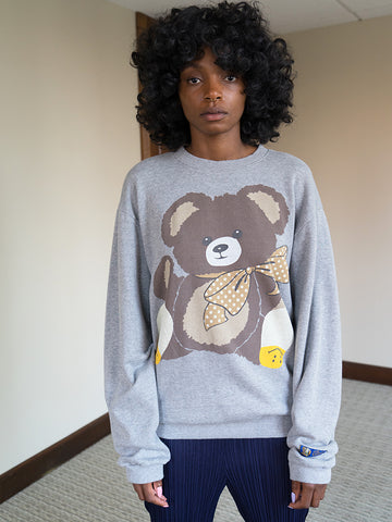 Kapital Kountry Jersey Sweatshirt, Bear with Smiley Socks