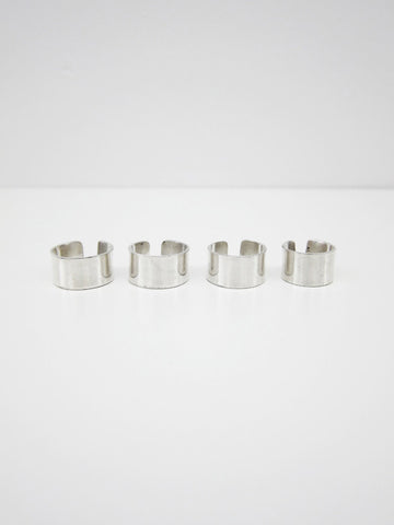 Kat Seale Set of 4 Rings, Sterling Silver - Stand Up Comedy