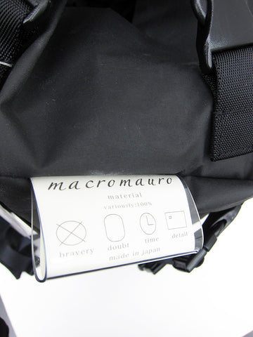 Macromauro Kaos Backpack, Black