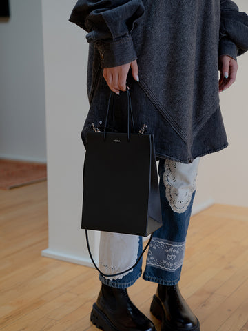 Medea Tall Prima Bag, Black