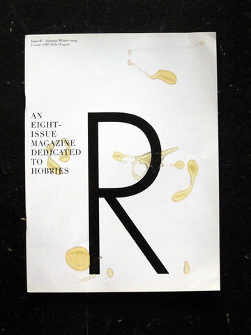 Provence: Issue R (Autumn/Winter 2009) - Stand Up Comedy