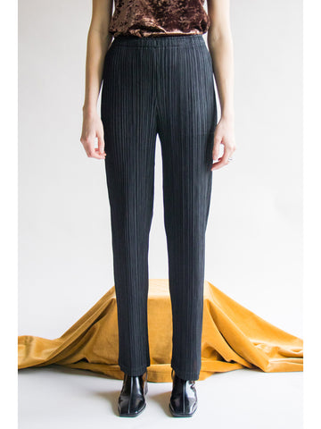 Issey Miyake Straight Pant, Black - Stand Up Comedy