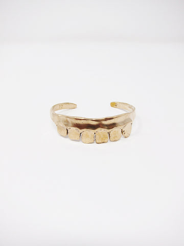 Yu Yu Shiratori Teeth Bracelet, Brass