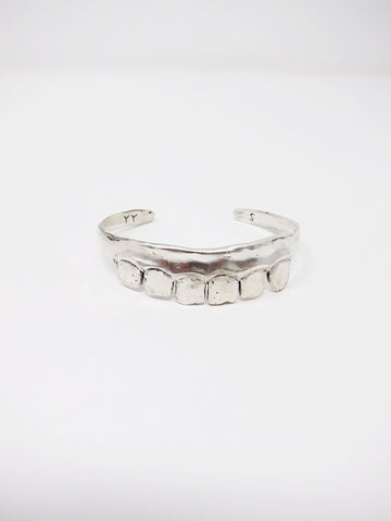 Yu Yu Shiratori Teeth Bracelet, Silver